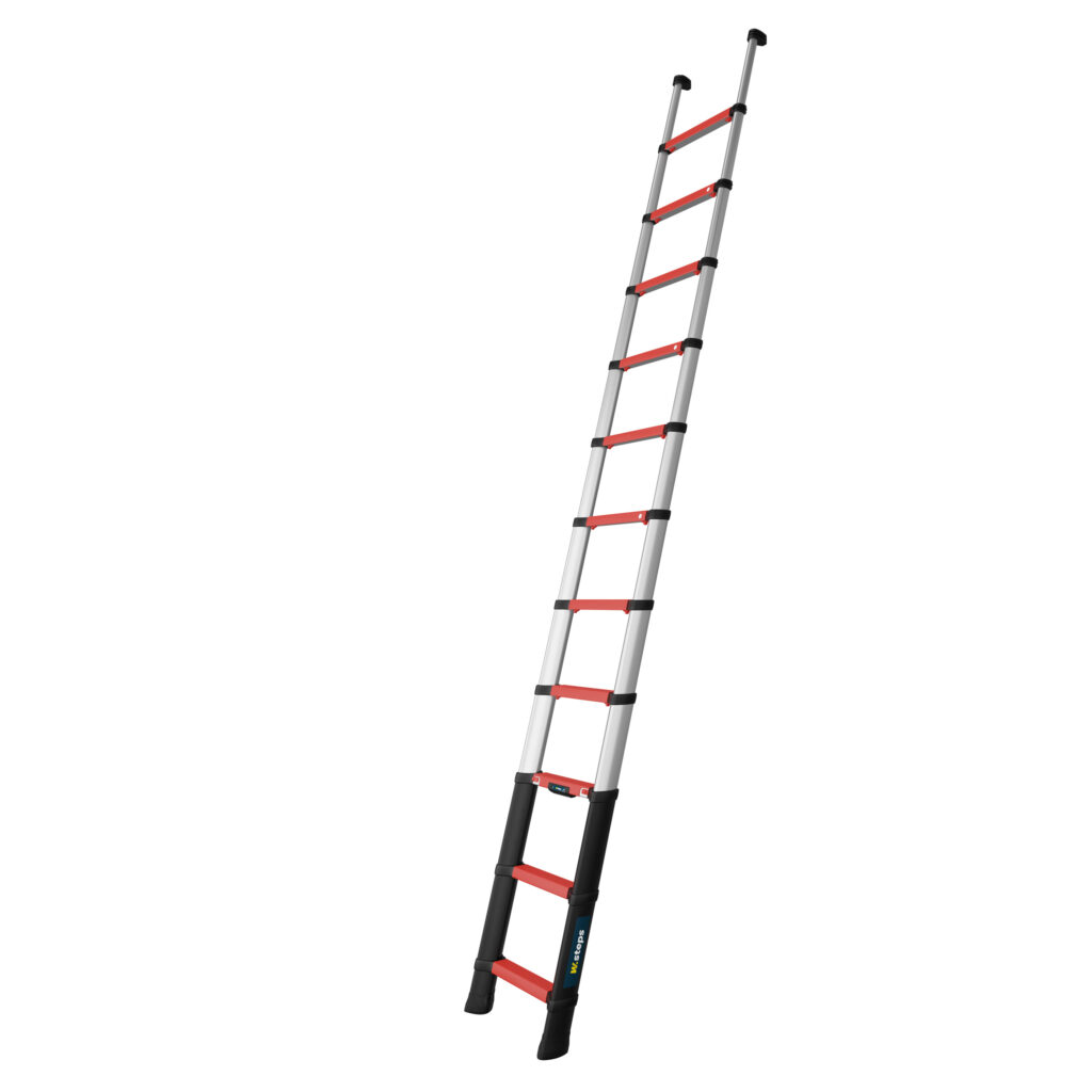 72735-525B Red 11.5ft Wsteps extended angle
