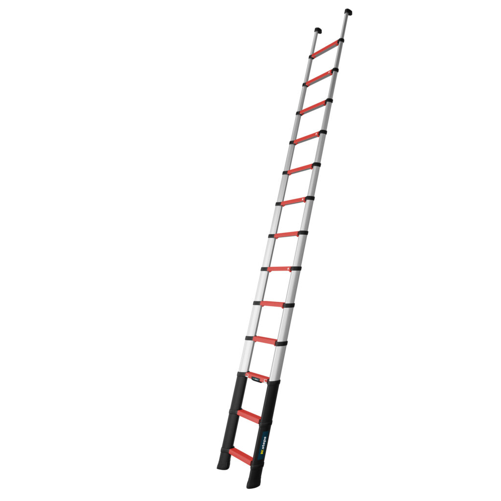 72741-525B Red 13.5ft Wsteps extended angle