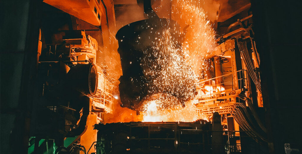 Spot - Smelting aluminum